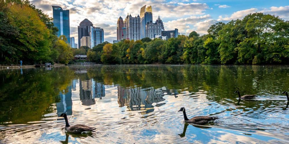 Angelic Central Midtown Home One Block From Piedmont Park Atlanta Exterior photo
